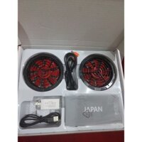 Full Bộ Pin Áo Điều Hòa Japan Bao Gồm Pin 50.000mAh 18V + 2 Quạt Gió 9 Cánh + Sạc Full Box, Hoạt Động 12 - 18h
