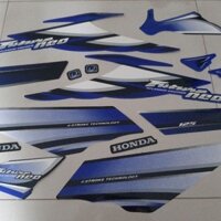 full bộ tem dán xe Future neo 125 màu xanh tím xịn đẹp