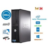 Full bộ thùng pc kèm màn otiplex 380 dell 17 19 inch
