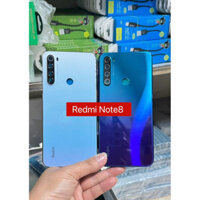 Full bộ vỏ Xiaomi Redmi note 8 zin (xương viền, lưng, kính cam)