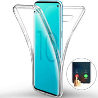 Full Body Clear Touch Screen Protective Case For Samsung Galaxy S10e/S10/S10 Plus Support Ultrasonic Fingerprint Unlock