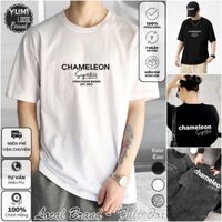 (Full Box) Áo Thun Chameleon - Áo Phông Local Brand Unisex nam nữ (AT1400L - Kèm Video Ảnh Thật - YUMI FASHION)