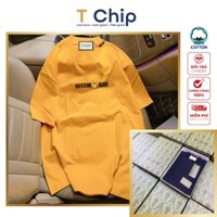 (Full Box) Áo thun tay lỡ form rộng TChip Mã H223 - Áo thun nam nữ cổ tròn unisex nhiều màu lựa chọn Oversize in hình