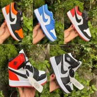 [Full Box Bill] Giày thể thao Air Jordan 1, Giày JD1 cao thấp đủ màu nam nữ loại đẹp  ?
