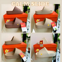 [Full Box] Dép đúc Calm Slide Nam Nữ - Dép Nike_Bản vân nhám mới nhất 2025