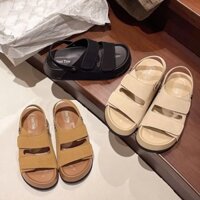 [FULL BOX] Dép sandal nữ đi thành 2 kiểu quai dán hàng QC SACO