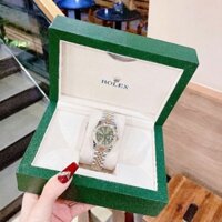 [Full box] Đồng hồ đeo tay, đồng hồ ROLEX nữ size 32mm, màu xanh rêu cực sang, sản phẩm cao cấp giá rẻ, chống thấm nước