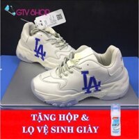 [FULL BOX-FULL BILL + TẶNG LỌ VỆ SINH GIÀY] Giày thể thao nam nữ MLB LA, size 36-43.   .