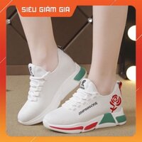 Full Box- Giày Nữ Thể Thao - Giày Sneaker Nữ Trắng Đen