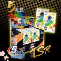 (FULL BOX M40) Hộp thẻ card nhân phẩm THANH GƯƠM DIỆT QUỶ KIMETSU NO YAIBA anime chibi sưu tập ảnh gacha
