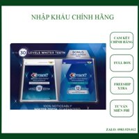 [Full box] Miếng dán trắng răng Crest 3D White Professional Effects, 1 Hour Express