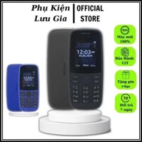 (Full Box Mới 100%) Điện Thoại Nokia 105 (2024) 4G 2 Sim, Pin Khủng, Loa To Cho Người Lớn Tuổi - Bảo Hành 12 Tháng