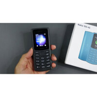 (Full Box Mới 100%) Điện Thoại Nokia 105(2021) 4G 2 Sim, Pin Khủng, Loa To Cho Người Lớn Tuổi, Full Box - BH 12 Tháng