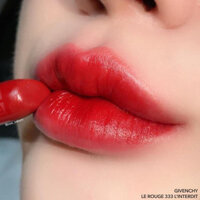 [Full box] Son Givenchy Couture Capsule Edition Le Rouge 333 L'Interdit (vỏ da)