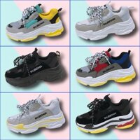 FULL BOX + Tặng lọ vệ sinh - Giày thể thao nam nữ BaIen tripleS 6 mẫu cao cấp, size 36-43. . TR. .