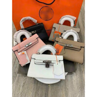 (FULL-BOX) Túi H.,.M size 19 sang chảnh đeo chéo cầm tay tặng kèm ổ khoá