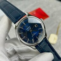 [Full Box]đồng hồ nam Omega Deville 40mm máy cơ Cal 8510 39 chân kính, 28800vph thuỵ sĩ - dây da cá sấu