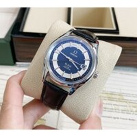 [Full Box]đồng hồ nam Omega Deville 40mm máy cơ nhật bản - dây da cá sấu