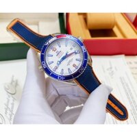 [Full Box]đồng hồ nam Omega Seamaster 42mm máy cơ nhật bản - dây vải bọc silicone