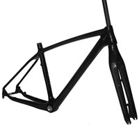 Full Carbon UD Glossy 27.5er Mountain Bike MTB 650B BSA Frame And Fork 17"