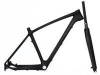 Full Carbon UD Matt Matte 27.5er Mountain Bike MTB 27.5" Wheel BSA Frame And Fork 17"