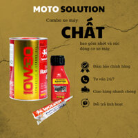 Full combo nhớt Wolver nhập khẩu Made in Germany cao cấp 10W30 dành cho xe tay ga 800ml