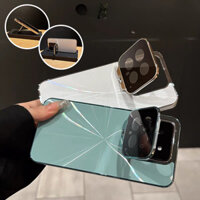 Full Cover Bảo vệ ống kính Giá đỡ gấp Vỏ cứng cho Xiaomi 14 Pro Vỏ điện thoại Mi14 Case