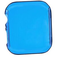Full Cover Shockproof Protective Case Cover For 44mm Apple Watch 4 white - blue