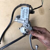 Full cụm má phanh trước, bình dầu, heo dầu, hàng cũ zin tháo xe Kymco Kpipe