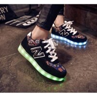 FULL- Giày Phát Sáng - giày chữ N -