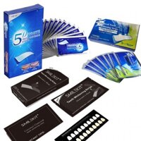 Full hộp 7 cặp - 14 miếng dán trắng răng 5D/SmileKit/ Advanced MintKit White Teeth Whitening Strips