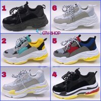 [Full hộp, bill + Tặng lọ vệ sinh giày] Giày thể thao nam nữ sneaker 3len cao cấp, size 36-43.     .