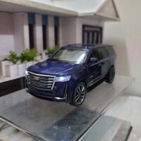 [Full kính + Còi + Đánh lái] Mô hình xe Cadillac Escalade tỷ lệ 1/24 bằng kim loại tặng biển số VIP