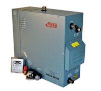 FULL KIT TURKU RX90i 9KW 240V STEAM SHOWER BATH GENERATOR WITH EXTERNAL CONTROL PAD, STEAM HEAD AND BUIT-IN AUTO DRAIN (SPECIAL EDITION VERSION)
