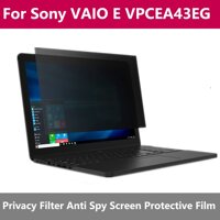 Full Màn Hình Riêng Tư Lọc Màn Hình Bảo Vệ Cho Laptop Sony Vaio E VPCEA43EG