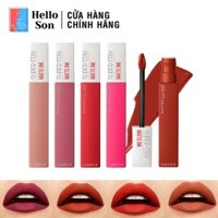 [FULL MÀU] Son Kem Lì 16h Lâu Trôi Maybelline Superstay Matte Ink