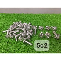 Full ốc dàn áo Salaya inox 304 cho dòng xe Exciter 4s (45con)