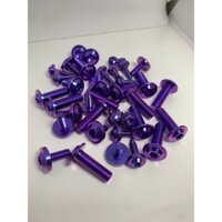 full ốc dàn áo titanium GR5 xịn cho xe sonic , ex150 , ex155