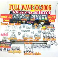 full ốc salaya xe Wave zx, wave thái đĩa lõm