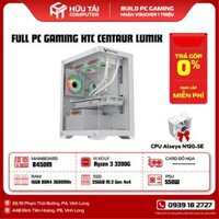 FULL PC GAMING HTC CENTAUR LUMIX (MSI B450M,CPU AMD Ryzen 3 3200G, RAM 16GB, SSD 256G, AURA GP550 550W )