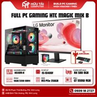 FULL PC HTC 0626 MAGIC MIX B ( MAIN H510M, CPU i5-10400F - 2.50GHZ, VGA RX 580 8GB , SSD M2-PCIe 256GB, PSU 550W,RAM16GB)