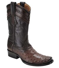 Full Quill Ostrich Western Boots 1J30A1