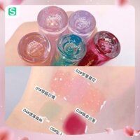 Full set 3 cây son bóng nhũ Cappuvini Crystal Lipstick Sena Beauty