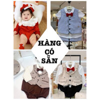 FULL SET BODY SUIT CHO BÉ TRAI/BÉ GÁI CÓ SẴN