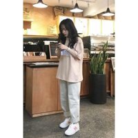 FULL SET quần Kaki be+ Áo polo hồng