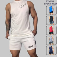 [FULL SET] Set Quần Áo Tập Gym, Áo TankTop & Quần Đùi