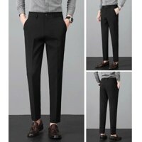 [FULL SIZE ] QUẦN TÂY NAM CAO CẤP VẢI CO GIÃN MỀM MƯỢT DÁNG HÀN MẶC TÔN BODY HÀNG ĐẸP GIÁ TỐT QUẦN TÂY ÂU NAM DÀI X1