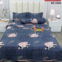 full trọn bộ 5 món vải cotton xịn mịn zẻ vô địch