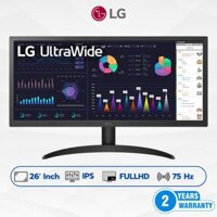 [FULL VAT] MÀN HÌNH LG ULTRAWIDE 26WQ500-B (25.7 INCH/FHD/IPS/75HZ/5MS)