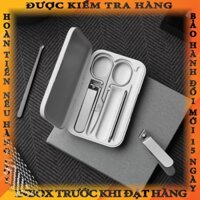 [FULL VIDEO CLIP] Bộ cắt móng 5 món xiaomi. Bộ dụng cụ làm móng bằng inox mijia.  - trumspa